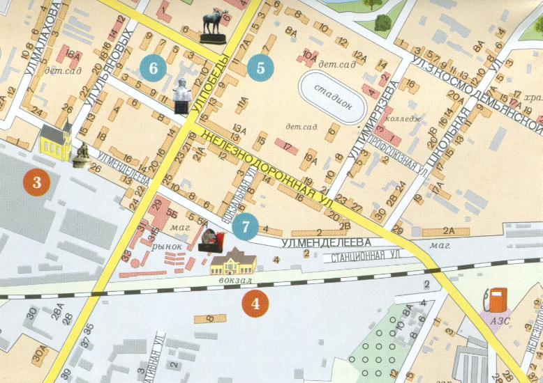 Карта гусева калининградской области с улицами и номерами домов